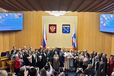 Награждение за безупречную службу Ленинградской области