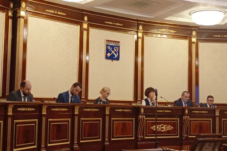 Выступление на заседании комиссии по координации работы по противодействию коррупции в Ленинградской области